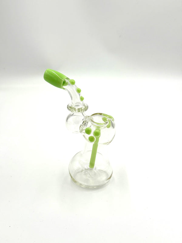 Slime Accent Large Sherlock Bubbler Glass Pipe 1ct LB-030