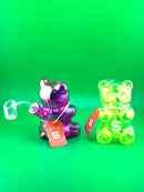Silo Glass Gummy Bear Glass Pipe 1ct