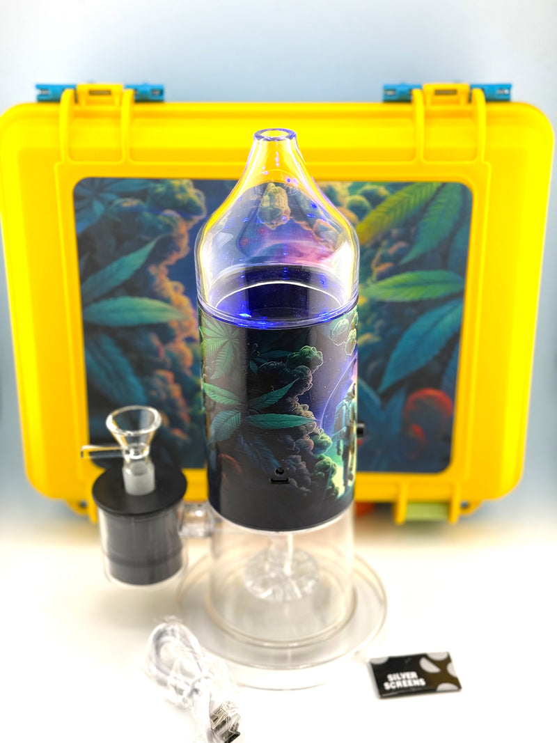 Juice Electric LED Bong (Suitcase) 6pcs 1ct Case - Premium  from H&S WHOLESALE - Just $17.50! Shop now at Y&M WHOLESALE