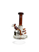 7.75” Aleaf Flat Crystal Beaker Water Pipe 1ct