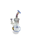 10” Aleaf Bent Head Twin Perc Water Pipe 1ct