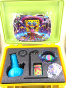 Smoking Set 10pc Suitcase Ashtray with Water pipe 1ct Case - Premium  from H&S WHOLESALE - Just $19.50! Shop now at Y&M WHOLESALE