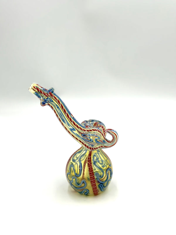 Devil Larcge Sherlock Bubbler Glass Pipe 1ct LB-021 #10818