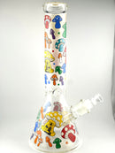 15’’ Mix Beaker water glass pipe 1ct