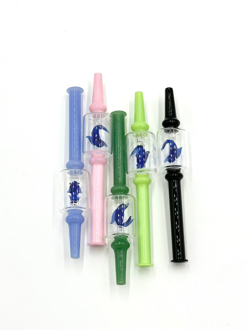 6” mini dolphine 525 honey straw 5pcs