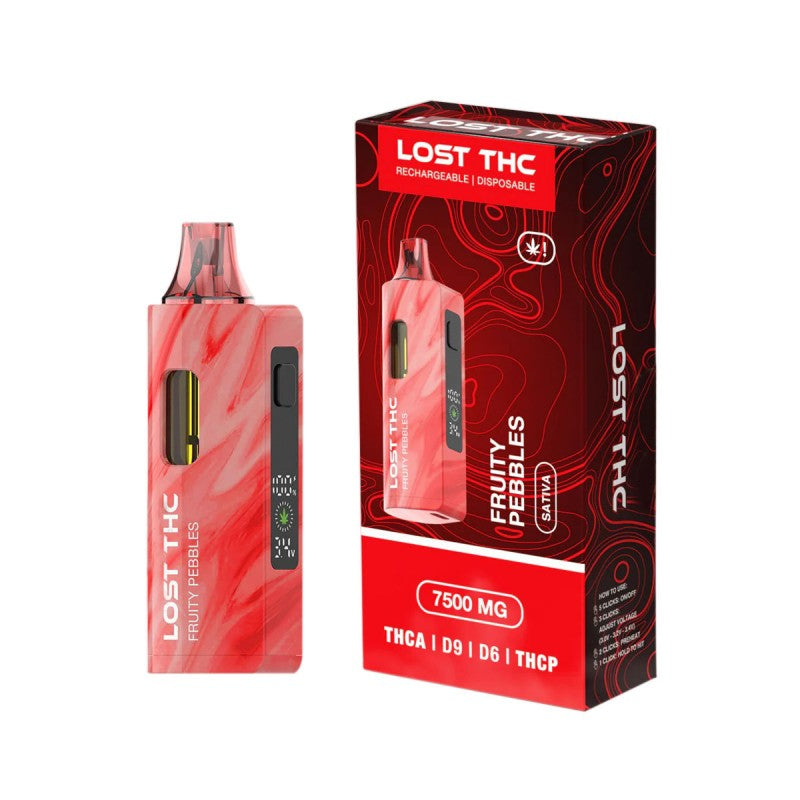 Lost THC V2 7.5g THC-A Live Sugar + D9 + D6 + THC-P Live Resin 5ct Disposable Vape - Premium  from H&S WHOLESALE - Just $85! Shop now at Y&M WHOLESALE