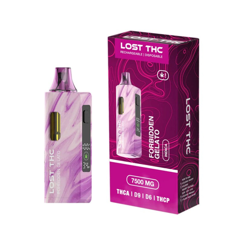 Lost THC V2 7.5g THC-A Live Sugar + D9 + D6 + THC-P Live Resin 5ct Disposable Vape - Premium  from H&S WHOLESALE - Just $85! Shop now at Y&M WHOLESALE