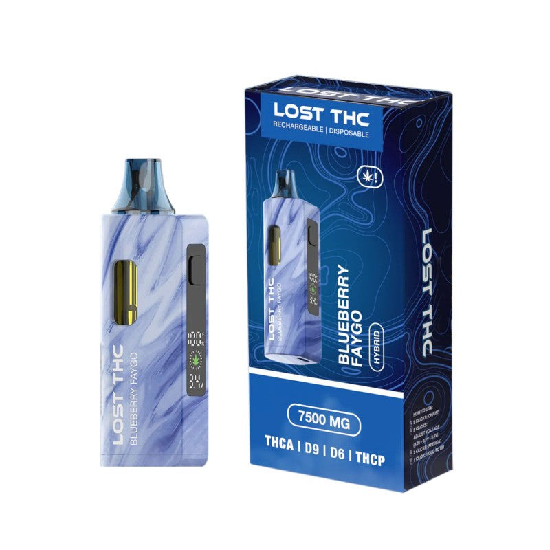 Lost THC V2 7.5g THC-A Live Sugar + D9 + D6 + THC-P Live Resin 5ct Disposable Vape - Premium  from H&S WHOLESALE - Just $85! Shop now at Y&M WHOLESALE