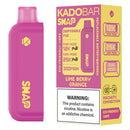 Kado Bar Snap 5% Nic 25k Puffs Disposable Pods 5ct Box - Premium  from H&S WHOLESALE - Just $33! Shop now at Y&M WHOLESALE