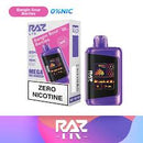 RAZ LTX25000 Puffs Mega Zero Nic 0mg 16ml 5ct Display disposable Vape (Limit 1 Of Each) - Premium  from H&S WHOLESALE - Just $52.50! Shop now at O&Z WHOLESALE