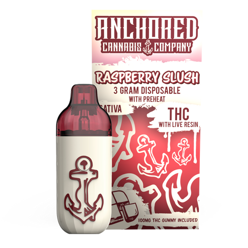 Anchored THC-A 3g Disposable Vape 1ct Box - Premium  from H&S WHOLESALE - Just $15! Shop now at Y&M WHOLESALE