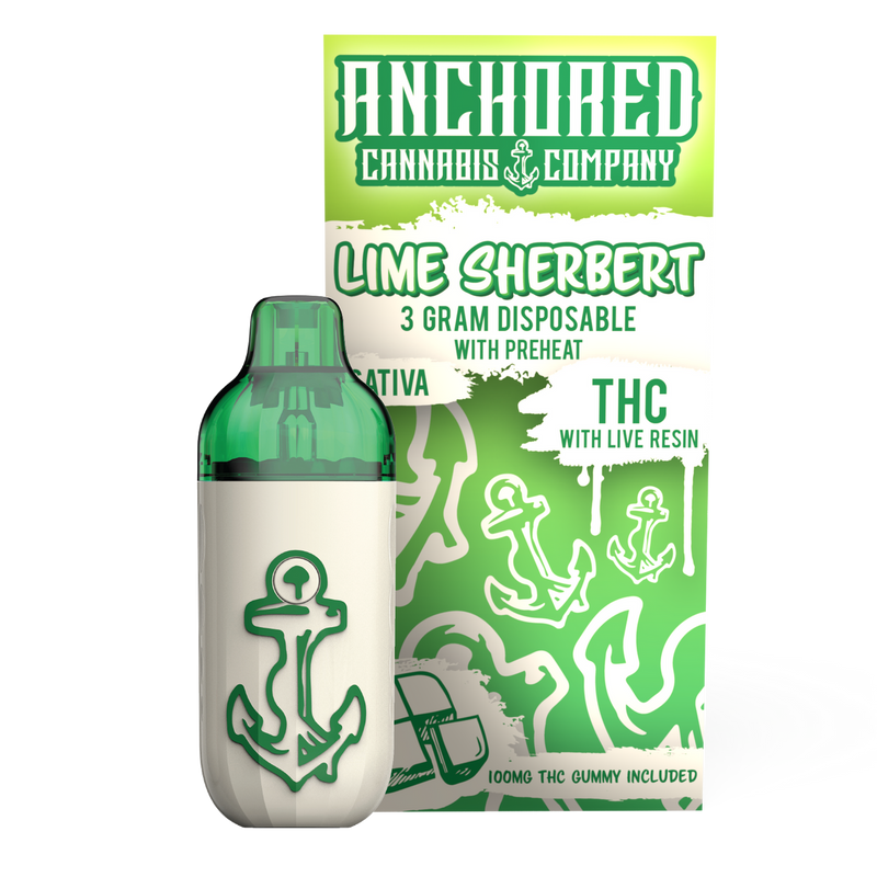 Anchored THC-A 3g Disposable Vape 1ct Box - Premium  from H&S WHOLESALE - Just $15! Shop now at Y&M WHOLESALE