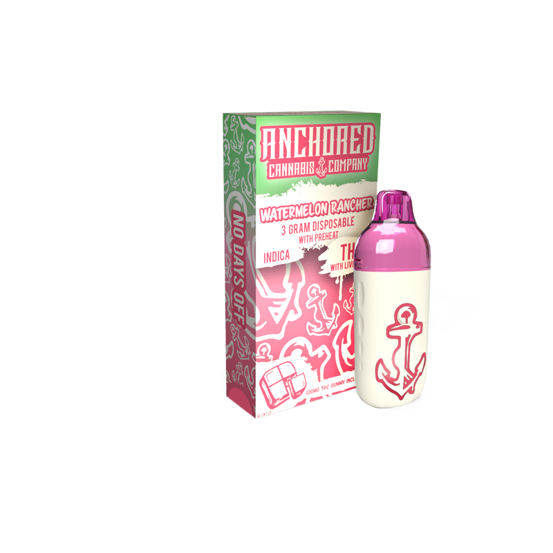 Anchored THC-A 3g Disposable Vape 1ct Box - Premium  from H&S WHOLESALE - Just $15! Shop now at Y&M WHOLESALE