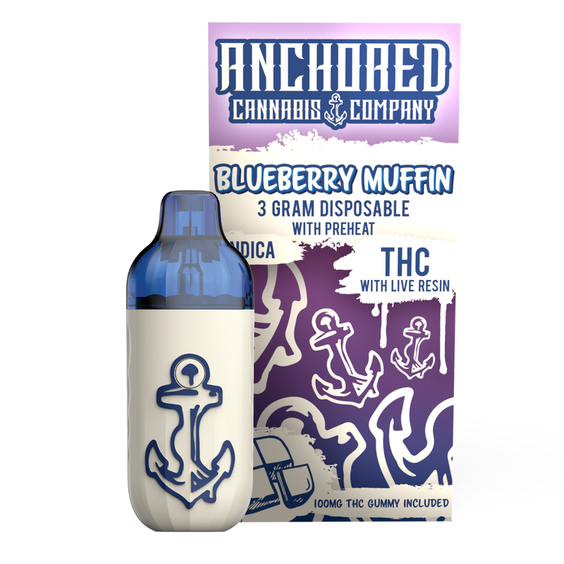 Anchored THC-A 3g Disposable Vape 1ct Box - Premium  from H&S WHOLESALE - Just $15! Shop now at Y&M WHOLESALE