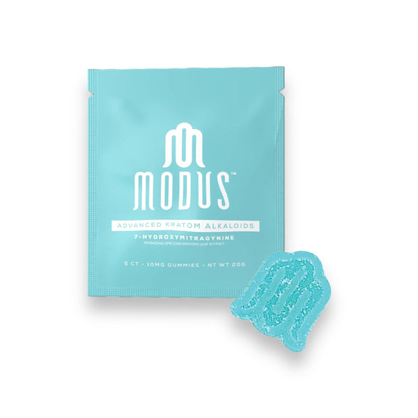 Modus 7-Hydroxymitragynine Speciosa 5ct 10mg Gummies 5ct Box - Premium  from H&S WHOLESALE - Just $52.50! Shop now at Y&M WHOLESALE
