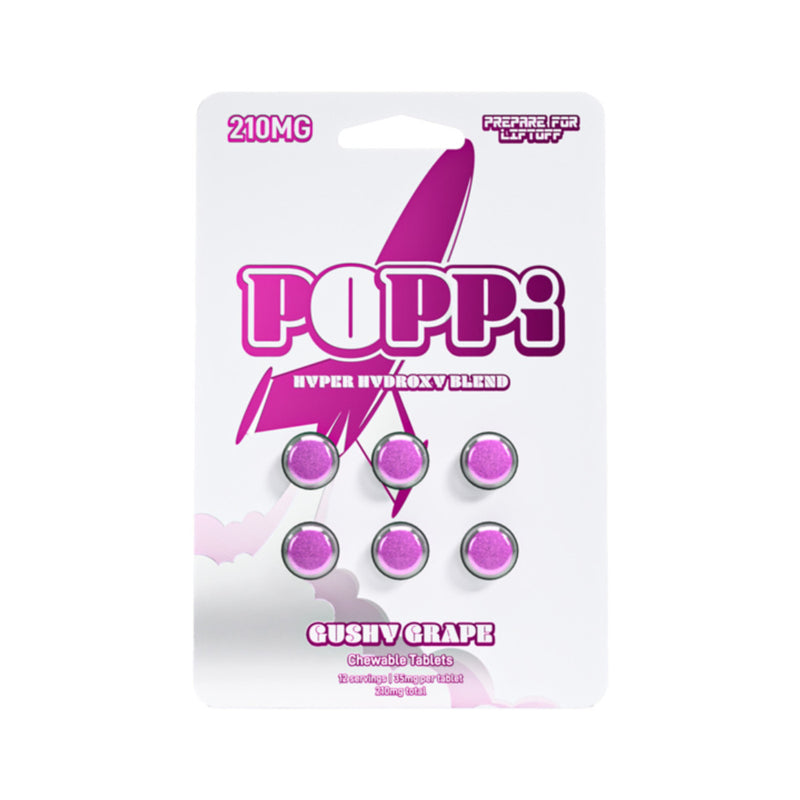 POPPi Hyper Hydroxy Blend 7-OH 35mg Tablets 6pcs 210mg total - Premium  from O&Z WHOLESALE - Just $140! Shop now at O&Z WHOLESALE