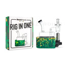 RIO Rig In One Portable Dan Rig 4pc 1ct - Premium  from H&S WHOLESALE - Just $45! Shop now at H&S WHOLESALE
