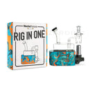 RIO Rig In One Portable Dan Rig 4pc 1ct - Premium  from H&S WHOLESALE - Just $45! Shop now at H&S WHOLESALE