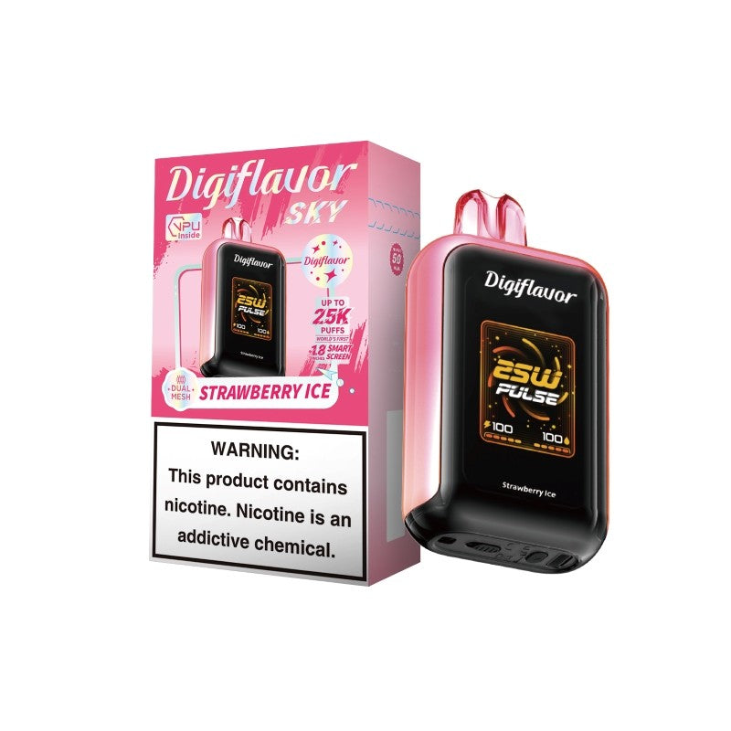 Geek Bar DIGI Flavor 25,000 Puffs 50mg Nicotine 5ct Box - Premium  from Coming soon - Just $50! Shop now at O&Z WHOLESALE
