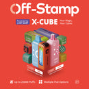 Off-Stamp X-Cube Disposable Kit 25,000 Puffs 50mg 18ml 5ct Box - Premium  from H&S WHOLESALE - Just $45! Shop now at O&Z WHOLESALE