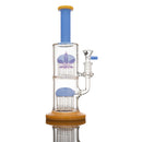 ALeaf® 11’’in Double Tree Perc Water Pipe 1ct Mix Color AL6062