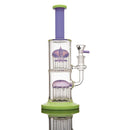 ALeaf® 11’’in Double Tree Perc Water Pipe 1ct Mix Color AL6062 - Premium  from H&S WHOLESALE - Just $32! Shop now at H&S WHOLESALE