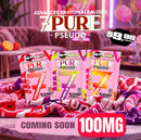 7 Pure Pseudo 100mg $9.99 Pre-Priced 1pk Single Tablets 30ct Display Box