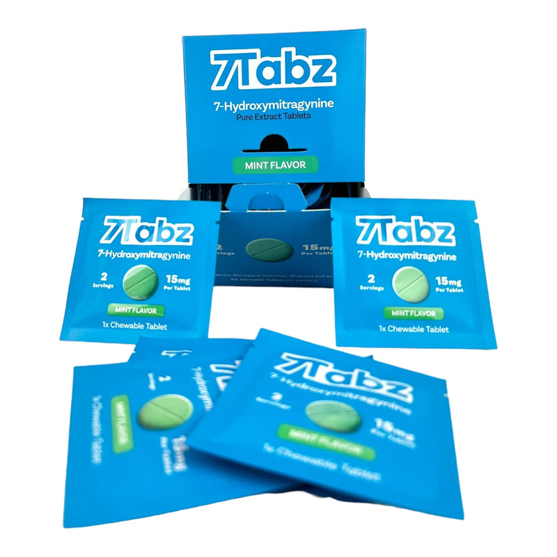 7Tabz 7-Hydroxymitragynine 1ct per Bag 15mg Per Tablet 40ct Box - Premium  from H&S WHOLESALE - Just $100! Shop now at Y&M WHOLESALE