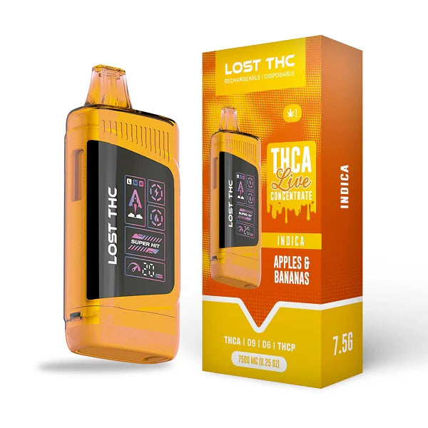 LOST THC THC-P+THC-A+ CB9A+D8 V3 7.5g Disposable 5ct Box - Premium  from H&S WHOLESALE - Just $90! Shop now at Y&M WHOLESALE