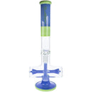 ALeaf® 17’’ Cross Glass Pipe Assorted Colors 1ct
