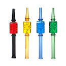 ALeaf® 6.5’’ Freezable Honey Dab Straw With Swirl Perc 1ct