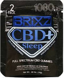 Dazed Brixz 1,080mg CBD+ 2pk Gummies 15ct Display Box