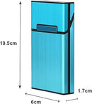 Fujima Plastic Cigarettes Box With Aluminum Cover & Mirror 12ct Display Box - Premium  from Y&M WHOLESALE - Just $35! Shop now at Y&M WHOLESALE