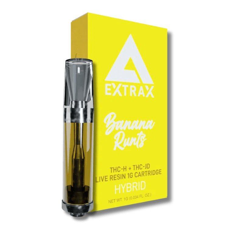 Extrax 1g THC-H & THC-JD Live Resin Cartridge 1ct - Premium  from H&S WHOLESALE - Just $7.50! Shop now at H&S WHOLESALE
