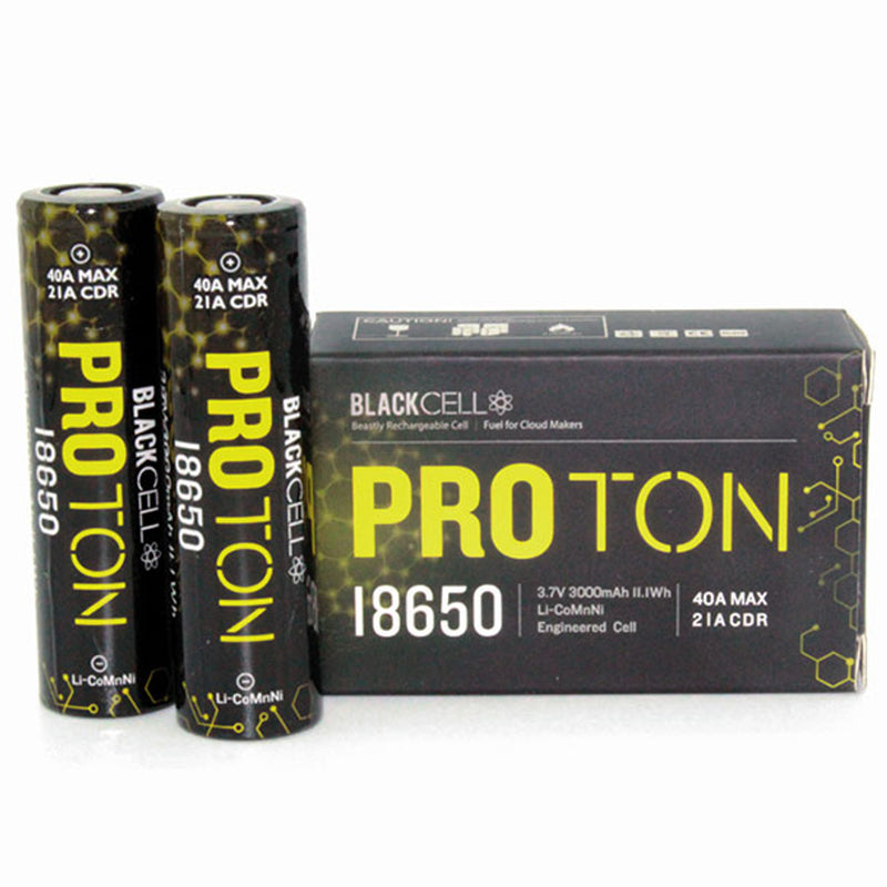 PROTON 18650 - 3018mAH 2pk By Blackcall - Premium  from Y&M WHOLESALE - Just $12.50! Shop now at Y&M WHOLESALE