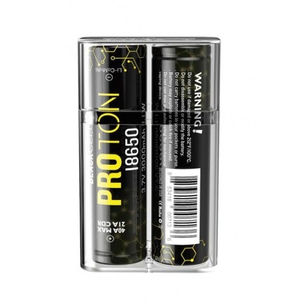 PROTON 18650 - 3018mAH 2pk By Blackcall - Premium  from Y&M WHOLESALE - Just $12.50! Shop now at Y&M WHOLESALE