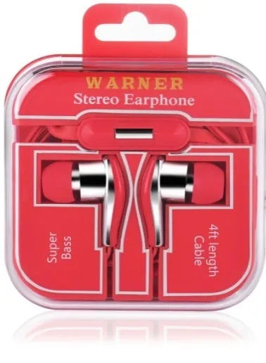 Warner Headphone Royal 12ct Display Box
