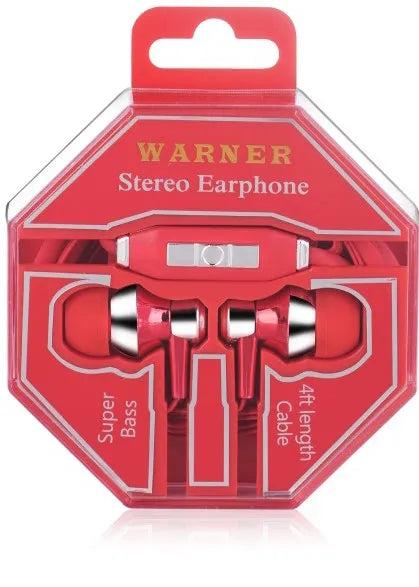 Warner Headphone Royal 12ct Display Box