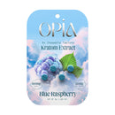 Opia Kratom Extract 4pk 600mg Chewing Tablet 10ct Display Box Blue Raspberry