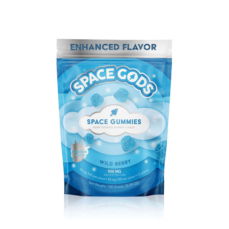 Space Gods 900mg Delta 9 + CBD Enhanced Flavor 15ct Bag 1ct Gummies - Premium  from H&S WHOLESALE - Just $11.50! Shop now at H&S WHOLESALE