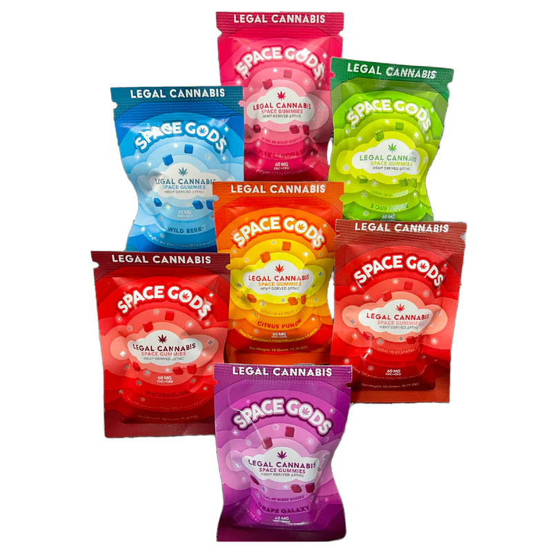 Space Gods 900mg Delta 9 + CBD Enhanced Flavor 15ct Bag 1ct Gummies - Premium  from H&S WHOLESALE - Just $11.50! Shop now at H&S WHOLESALE