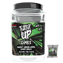 Turnt Up Keep It100 Dimes THC 75ct Jar Gummies - Premium  from H&S WHOLESALE - Just $95! Shop now at Y&M WHOLESALE