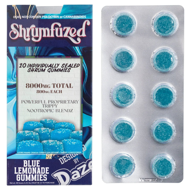 Dazed Shrumfuzed 10pk Gummies 8000mg 5ct - Premium  from H&S WHOLESALE - Just $87.50! Shop now at Y&M WHOLESALE