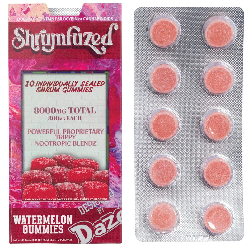 Dazed Shrumfuzed 10pk Gummies 8000mg 5ct - Premium  from H&S WHOLESALE - Just $87.50! Shop now at Y&M WHOLESALE