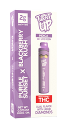 Turnt Up 2g Dual With Liquid Diamonds With Live Resin 2 Flavors 10ct Display Box - Premium  from Y&M WHOLESALE - Just $120! Shop now at Y&M WHOLESALE