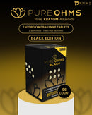 Pure Ohms Black 6ct Tablet 30mg 7-Hydroxymitragynine 10ct Display Box - Premium  from Y&M WHOLESALE - Just $235! Shop now at O&Z WHOLESALE