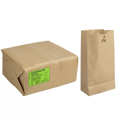 Brown Paper Bags 500ct - Premium  from Y&M WHOLESALE - Just $12.99! Shop now at Y&M WHOLESALE