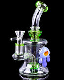 8’’ Eye Of The Storm - Shower Head Perc Mini Bongs 1ct PCL-8364 - Premium  from H&S WHOLESALE - Just $30! Shop now at Y&M WHOLESALE