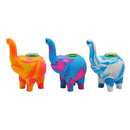 Silicone Elephant Pipe 1ct - Premium  from Y&M WHOLESALE - Just $8! Shop now at Y&M WHOLESALE