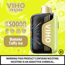 Viho TRX 50,000 Puffs 5% Nic 5ct Display Box Disposable Vape - Premium  from Y&M WHOLESALE - Just $50! Shop now at Y&M WHOLESALE